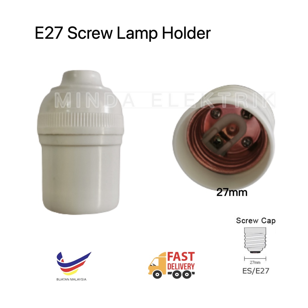 E27 Lamp Holder/ ES Lamp Lamp Holder/ Holder lampu /Holder for screw