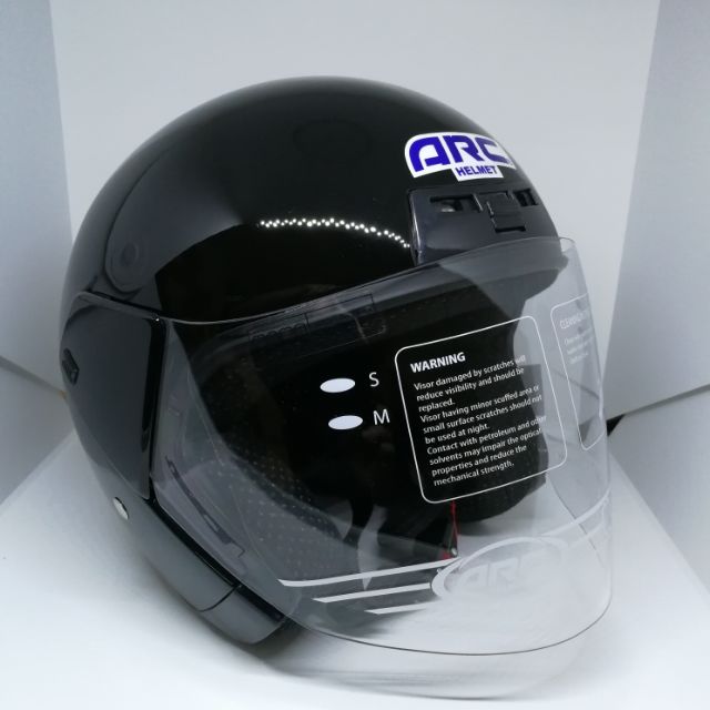 ARC ASTRO HELMET (BLACK) | Shopee Malaysia