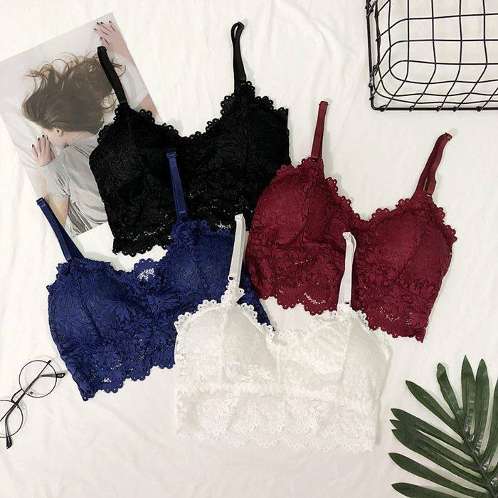 half cami bralette