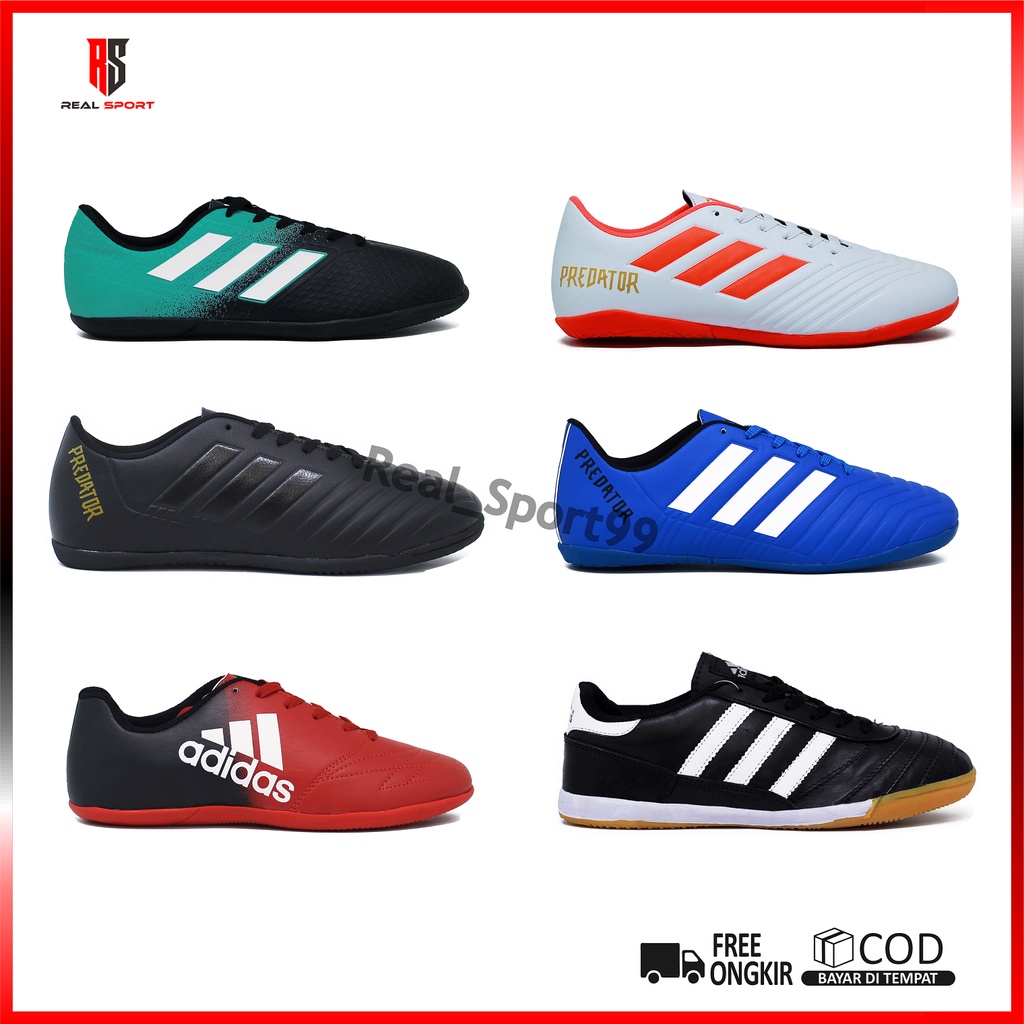 Adidas GRADE ORI Futsal Shoes ready Size 38 39 40 41 42 43 At Shopee For  Futsal Sports | Shopee Malaysia