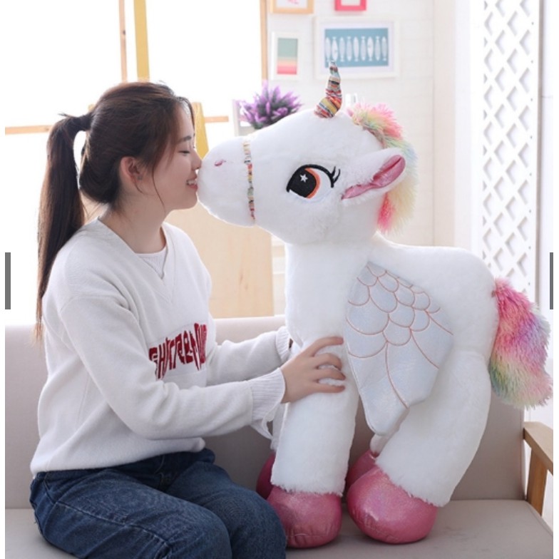 giant unicorn stuffed toy