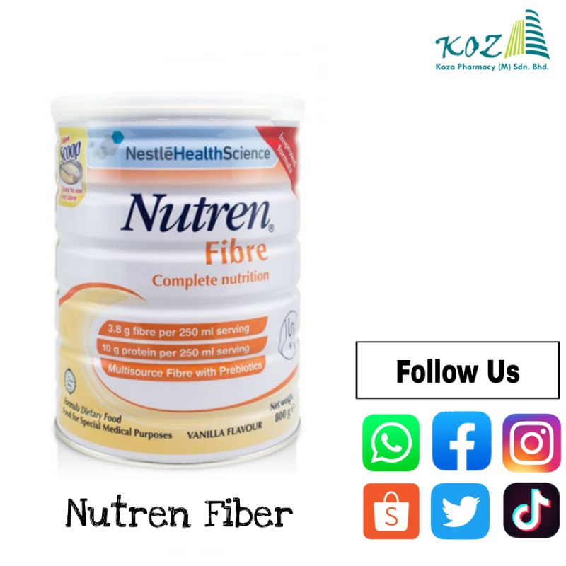 Buy Ready Stock Nestle Health Science Nutren Fibre Seetracker Malaysia
