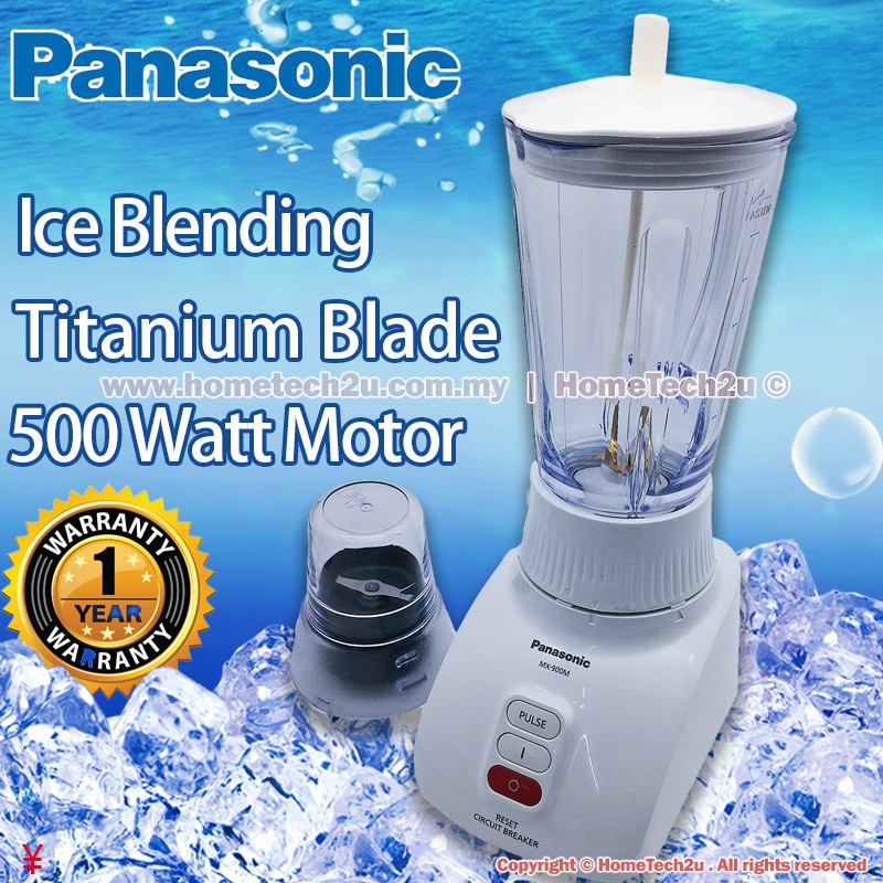Panasonic Ice Blender with Dry Mill with Titanium Micro Cutter Shopee