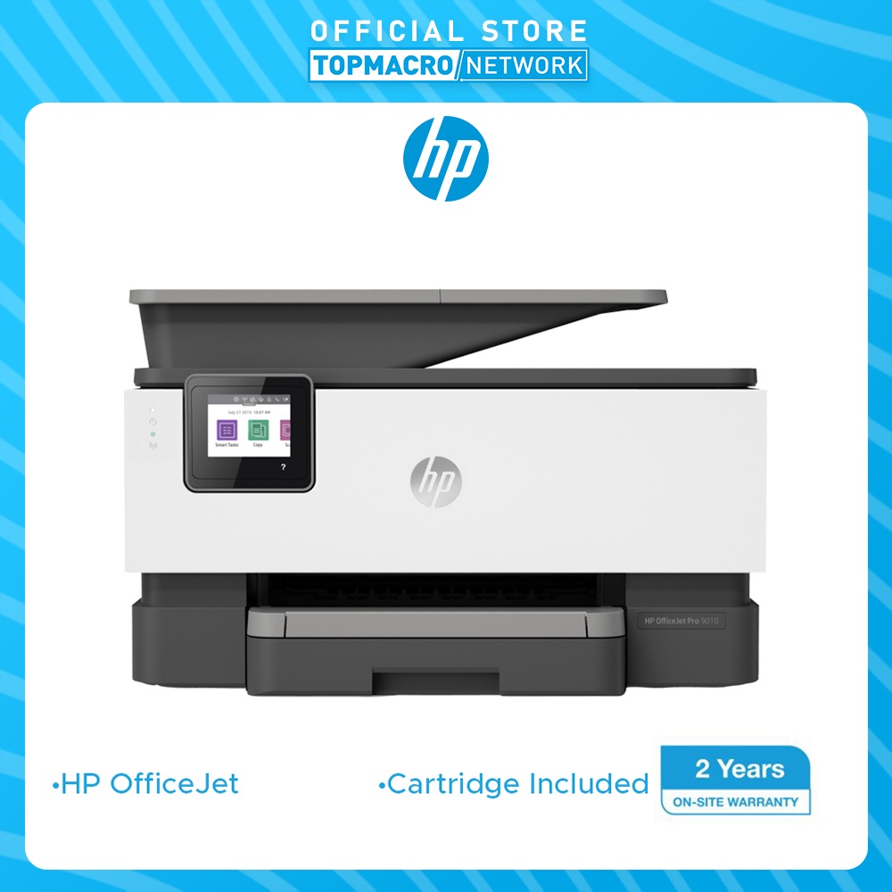 Hp Officejet Pro 9010 Printer Print Scan Copy Wireless Fax Duplex Shopee Malaysia