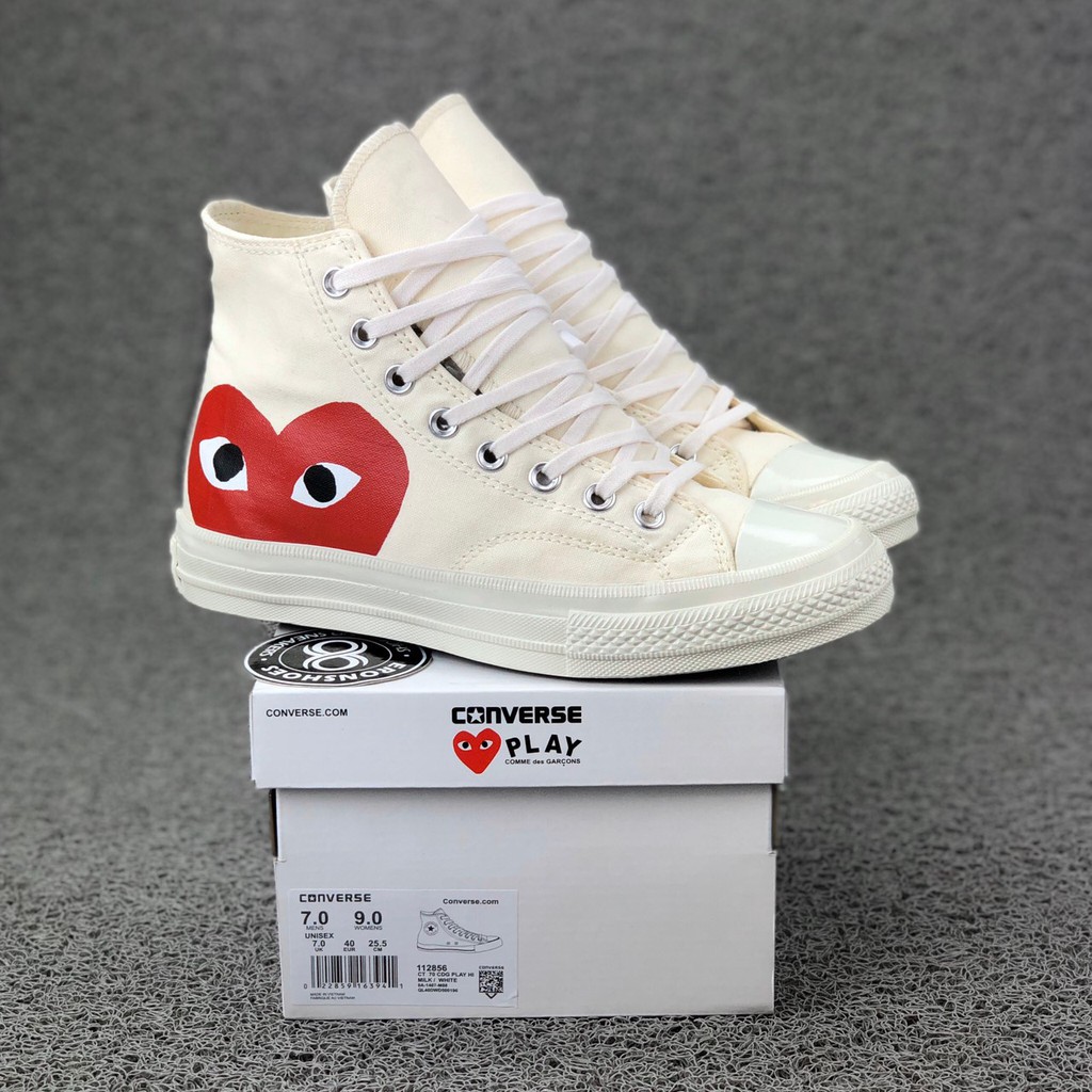 converse 70s play cdg