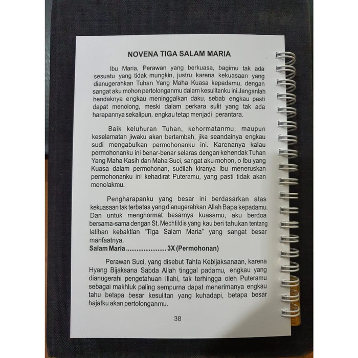 Novena 3 kali salam maria