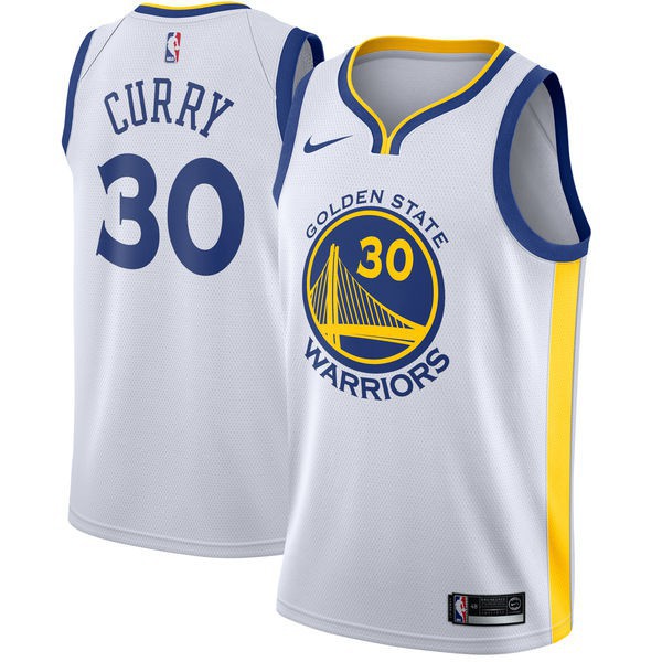 curry white jersey