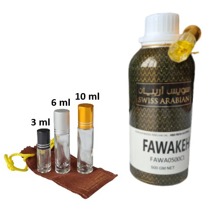 Minyak Wangi Swiss Arabian / Swiss Arabian Perfume Oil - FAWAKEH