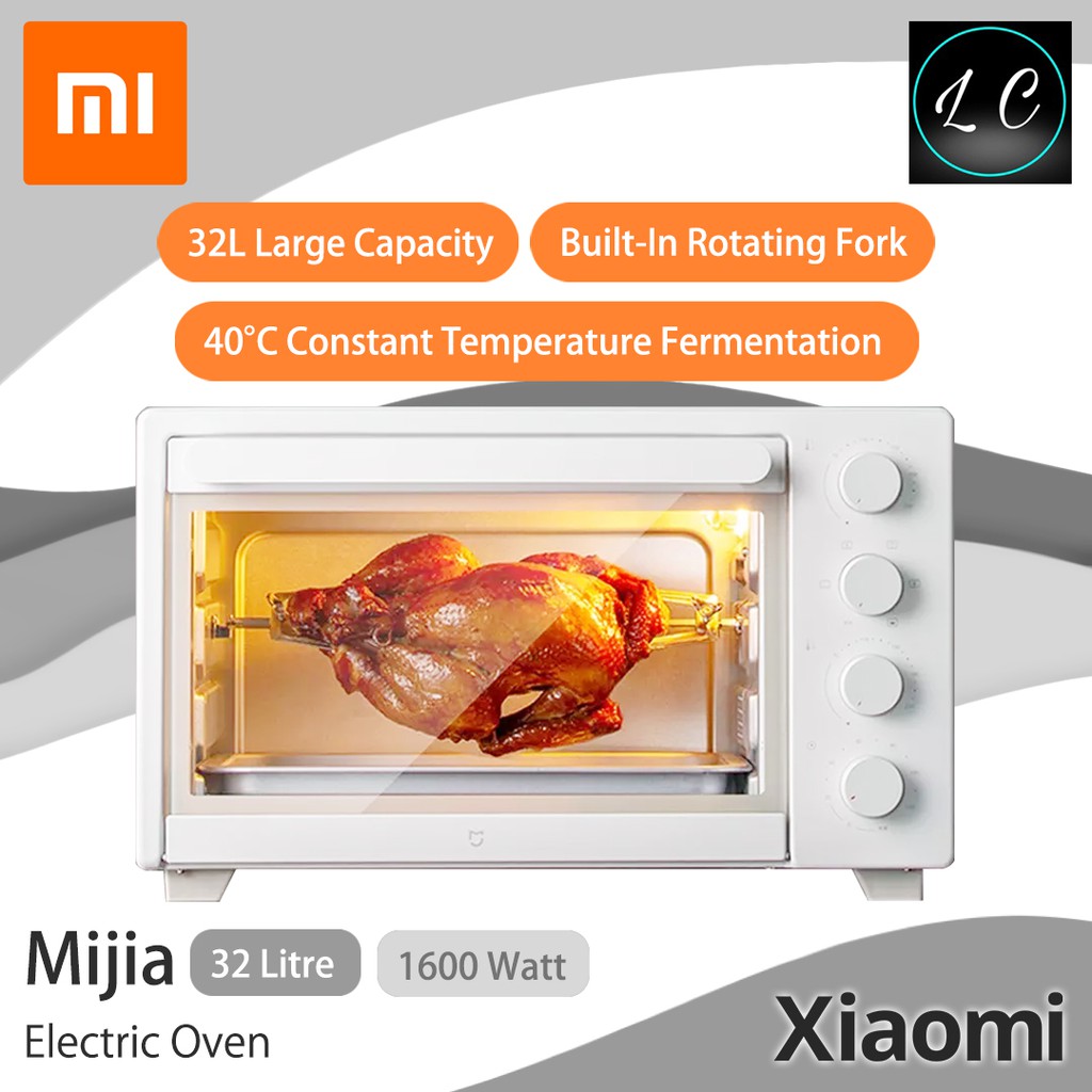 Xiaomi Mijia Original Electric Oven 1600W 32L Household Smart Roaster Oven Constant Temperature Control