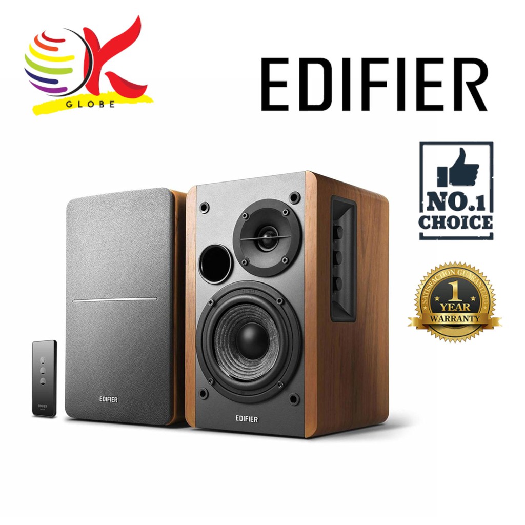 Edifier R1280t Powered Bookshelf Speaker With Precise Control And