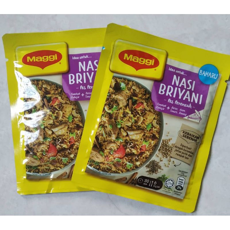 Maggi Nasi Briyani Pes Perencah Nasi Briyani