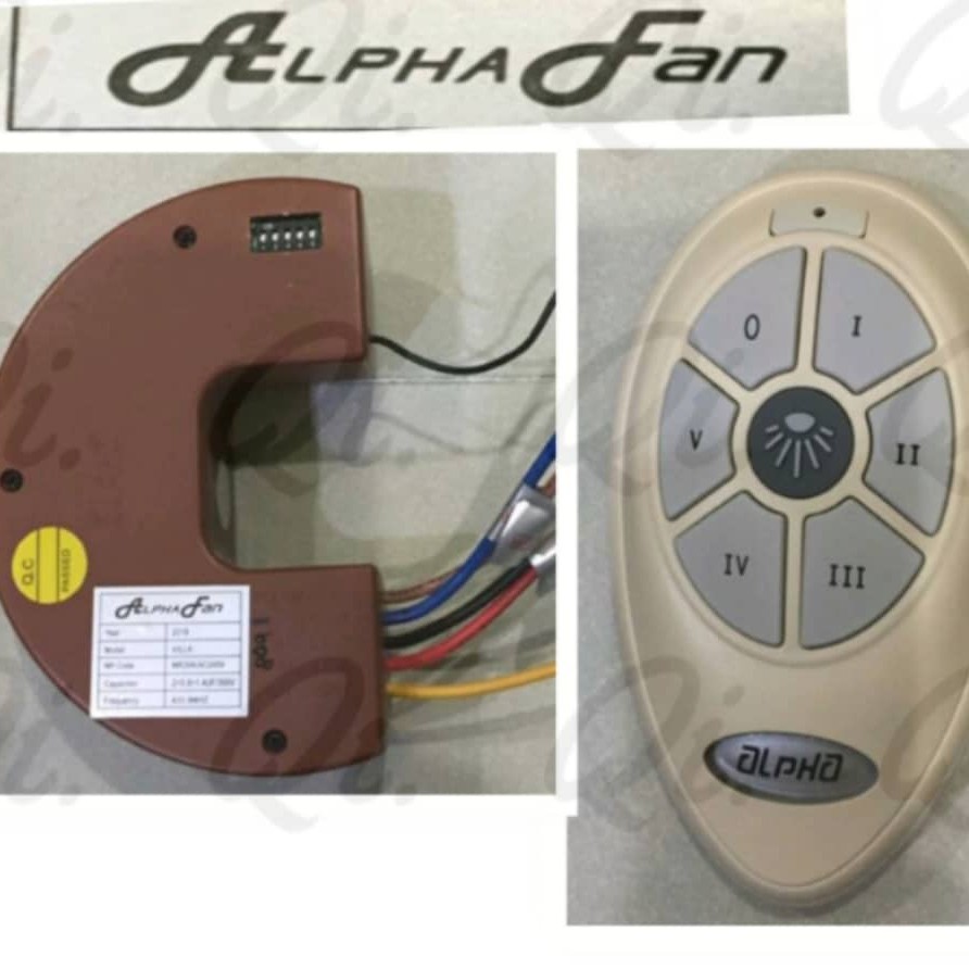 Remote control fan alpha Alpha 5