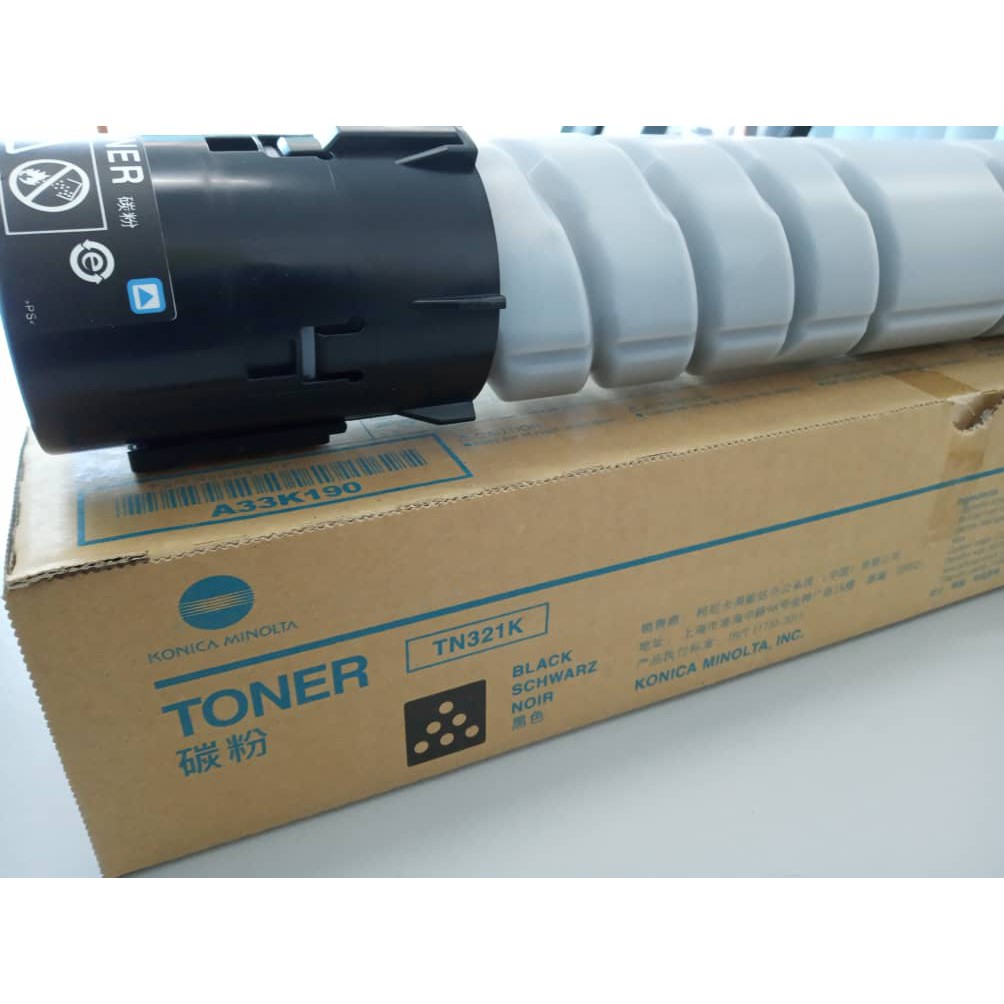 Konica Minolta Original Toner TN-321K Black Bizhub C224 ...