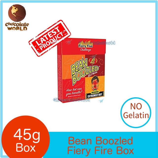 Jelly Belly Bean Boozled Fiery Fire Box 45g | Shopee Malaysia