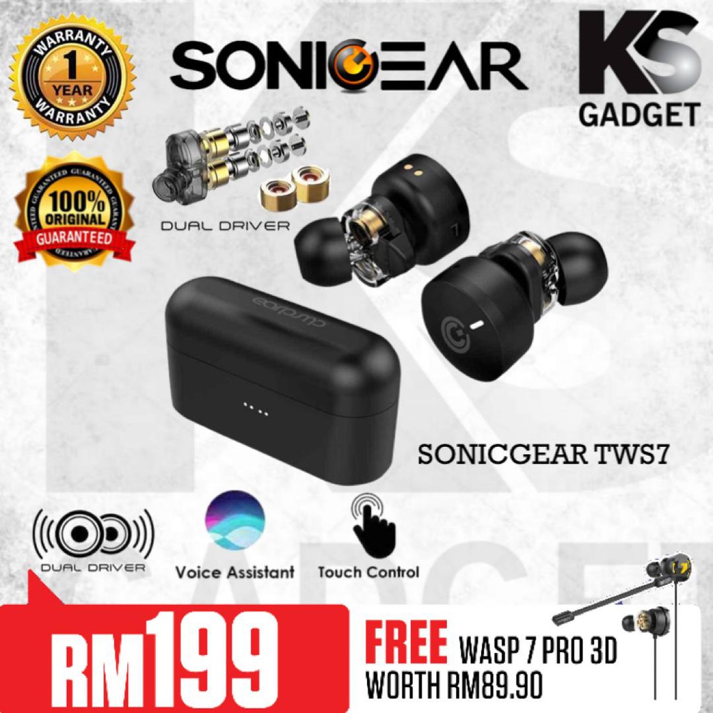 sonic gear earpump tws 7