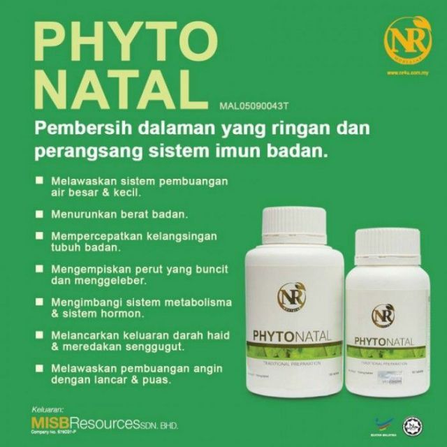 Nonaroguy Phytonatal Nona Roguy 90tablet Shopee Malaysia