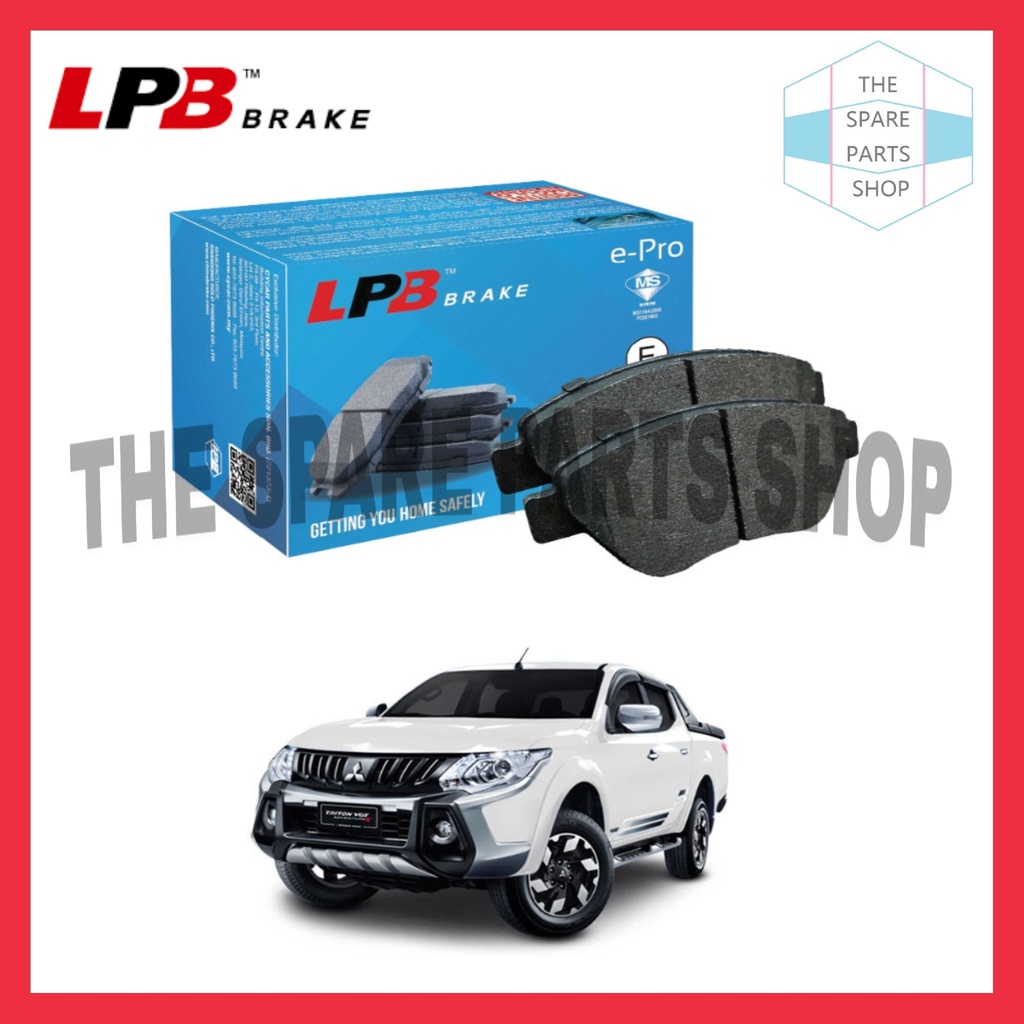 MITSUBISHI TRITON L200 VGT 2016 FRONT LPB DISC BRAKE PAD (A13401