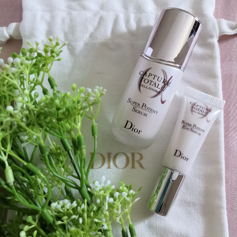 NEW Authentic Dior Capture Totale Super Potent Serum & Eye Serum