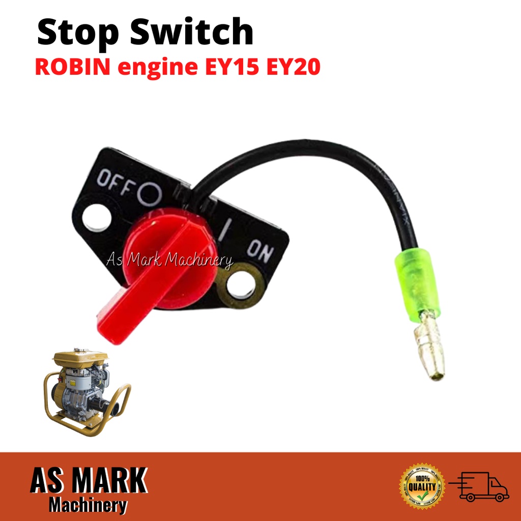 ROBIN Engine EY15 EY20 Stop Switch / Switch On Off 5.0 HP High Quality ...