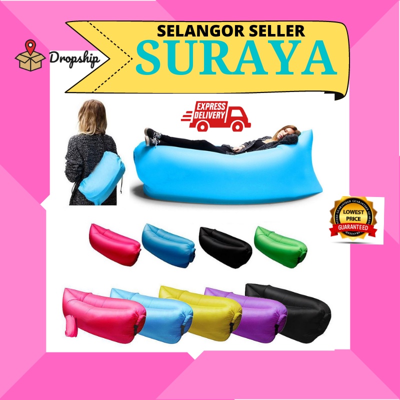 Air Sofa Bed Inflatable Wind Picnic Camping Lamzac Air Lazy Sofa Lounge