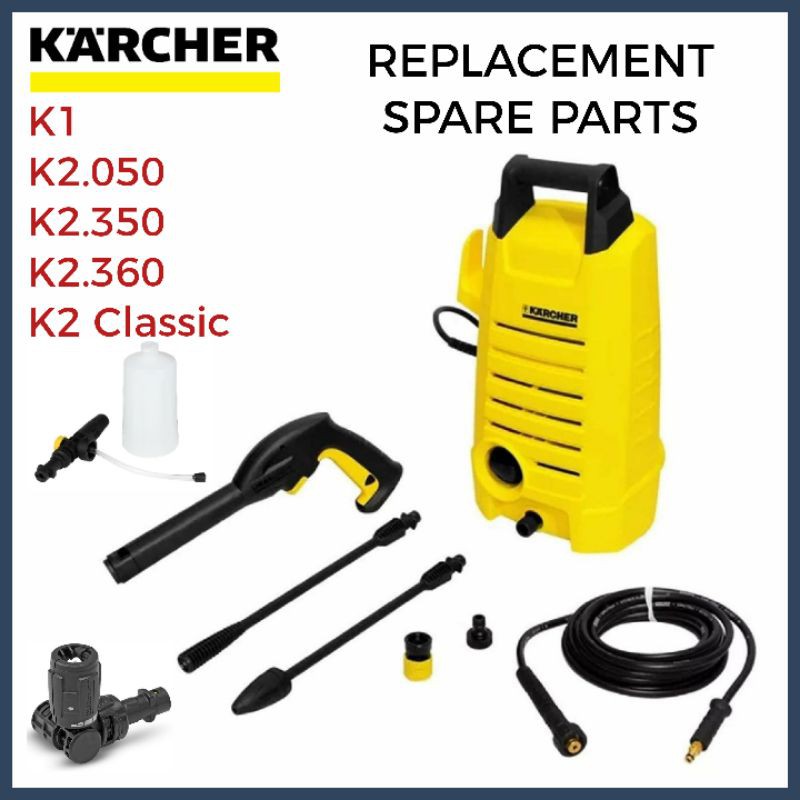 KARCHER REPLACEMENT SPARE PARTS FOR K1 , K2 , K2.050 HIGH PRESSURE