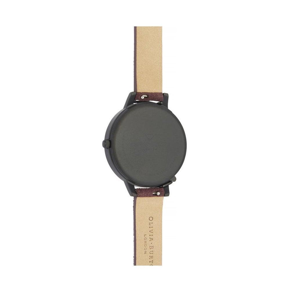 Olivia Burton Quartz OB16AD44 Dark Purple Womens Watch ...