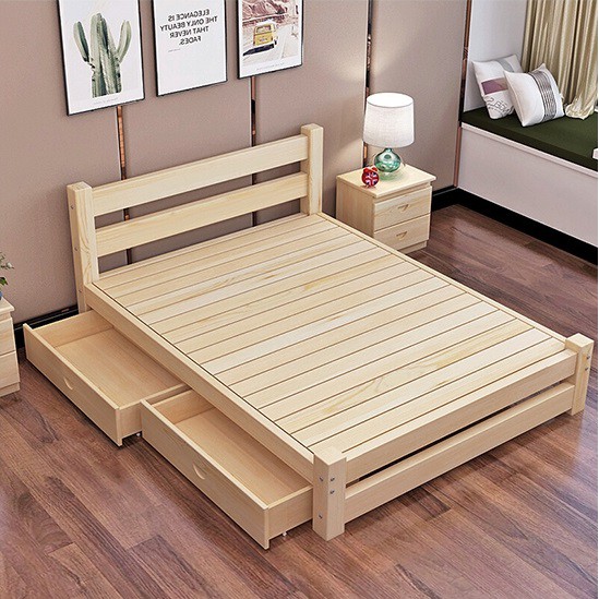 Russian Pine Wood Tatami Bed Frame, How Much Does A Wooden Bed Frame Weight