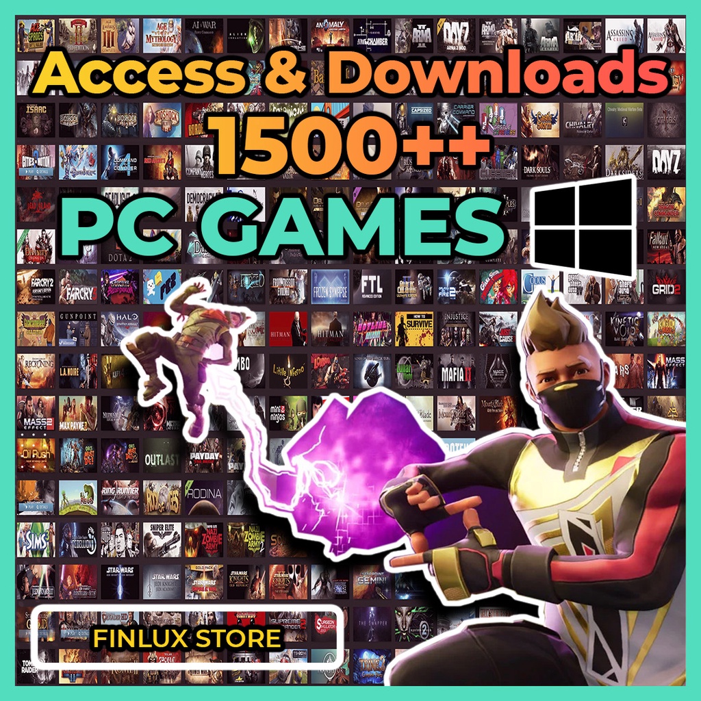[PC GAMES] Access & Downloads 1500++ PC Games Anytime Anywhere For