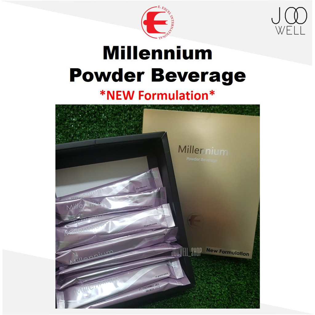 E Excel Millennium Powder Beverage 丞燕千禧泉粉状 Shopee Malaysia