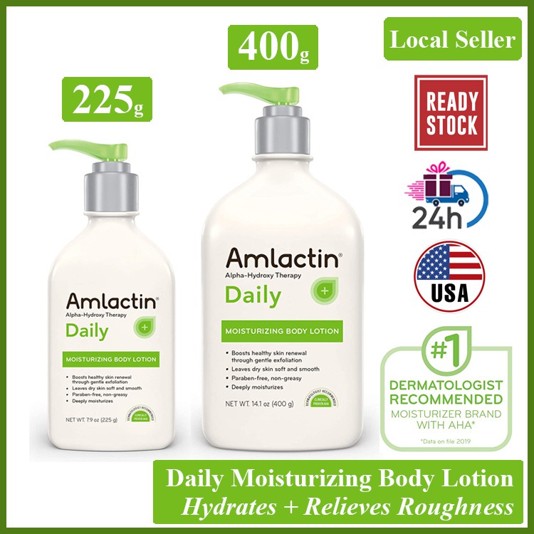 AmLactin Daily Moisturizing Body Lotion for Dry Skin FragranceFree