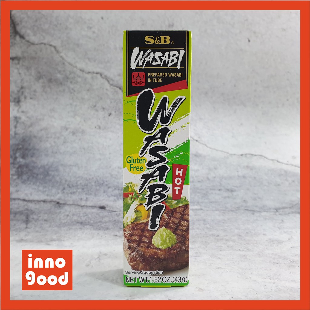 S&B Neri Wasabi 43g Japan Wasabi Paste Tube | Shopee Malaysia