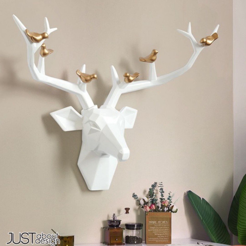 Bird Deer Modern Creative Home Furnishing Sculpture Character Living Room Cabinet Study Decoration Crafts 高级装饰品