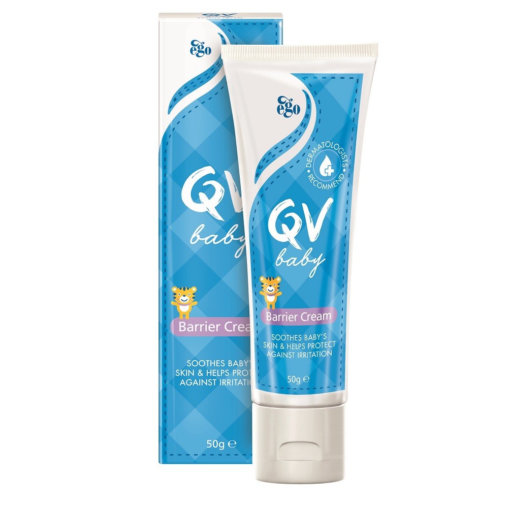 EGO QV BABY NAPPY CREAM (PREVIOUSLY KNOWN AS BARRIER CREAM) 50G