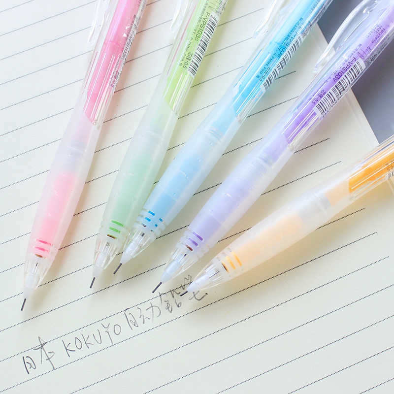 STATIONERY - (2 PCS) 0.5mm Automatic Pencil 0.5 Mechanical Pencil Panda Bear Cute Cartoon Pencil Rainbow Colorful