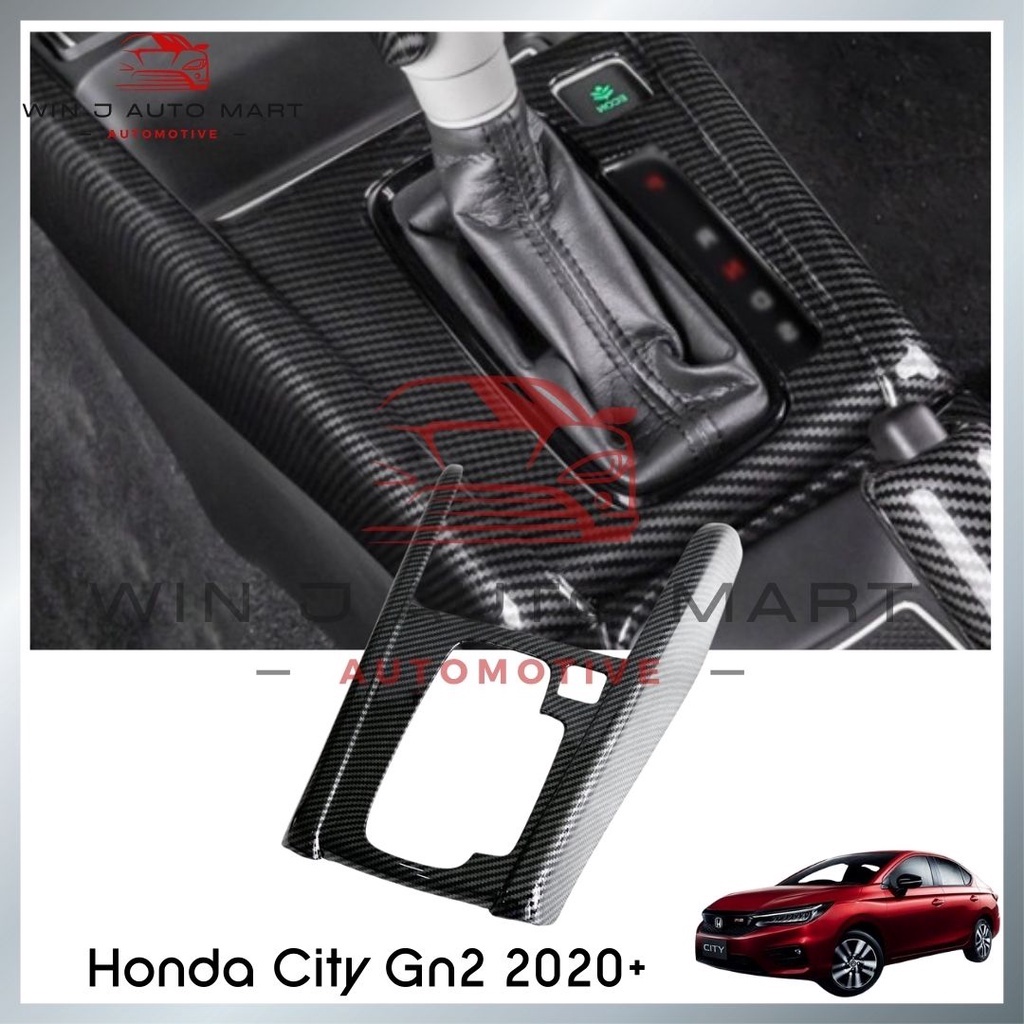 Honda City Gn/Gn2 Carbon Trim Full Gear Panel Cover Shopee Malaysia