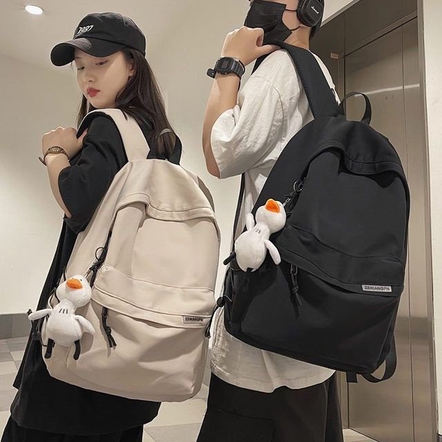 Beg galas lelaki beg galas perjalanan berkapasiti besar ringkas wanita kasual pelajar sekolah rendah Jepun pelajar sekolah menengah pelajar kolej beg sekolah lelakiBackpack men