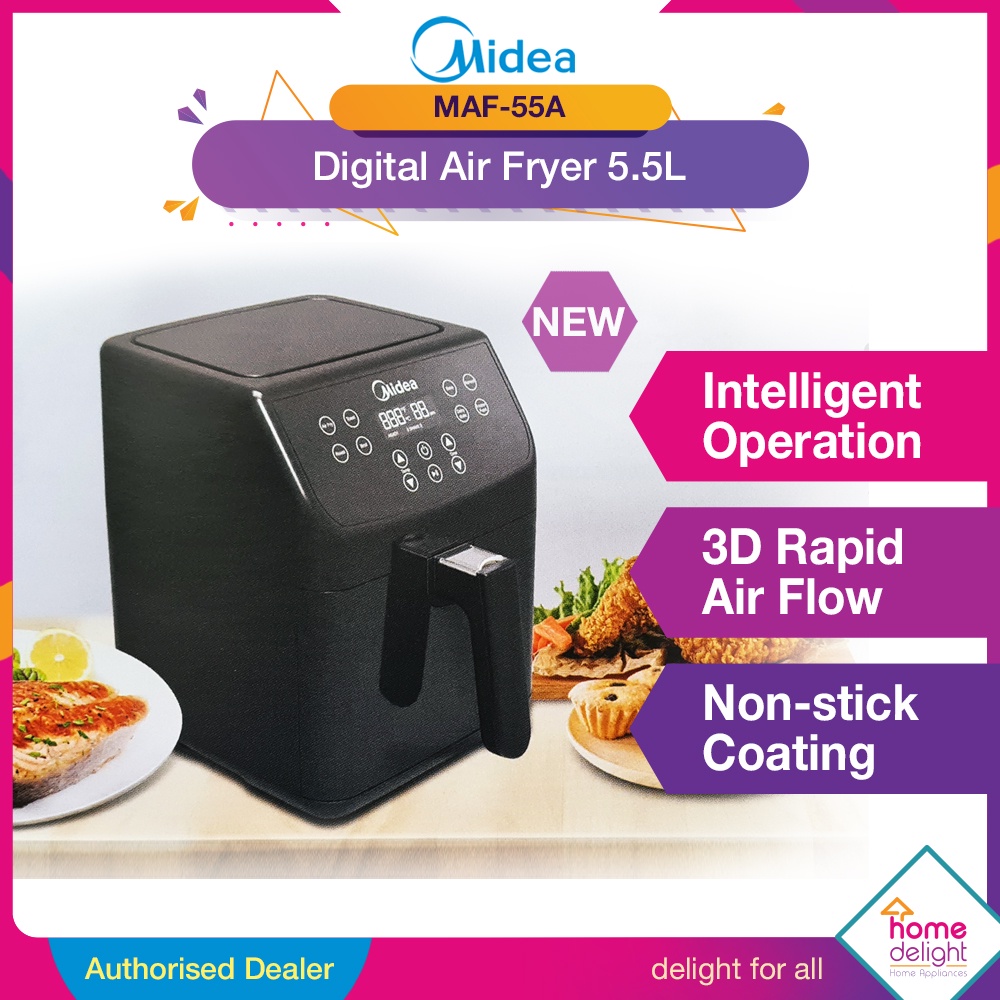 midea air fryer 3.5 l