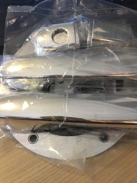 PERODUA ALZA / NEW ALZA sporty chrome door handle cover 