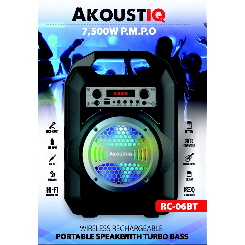 akoustiq party speaker
