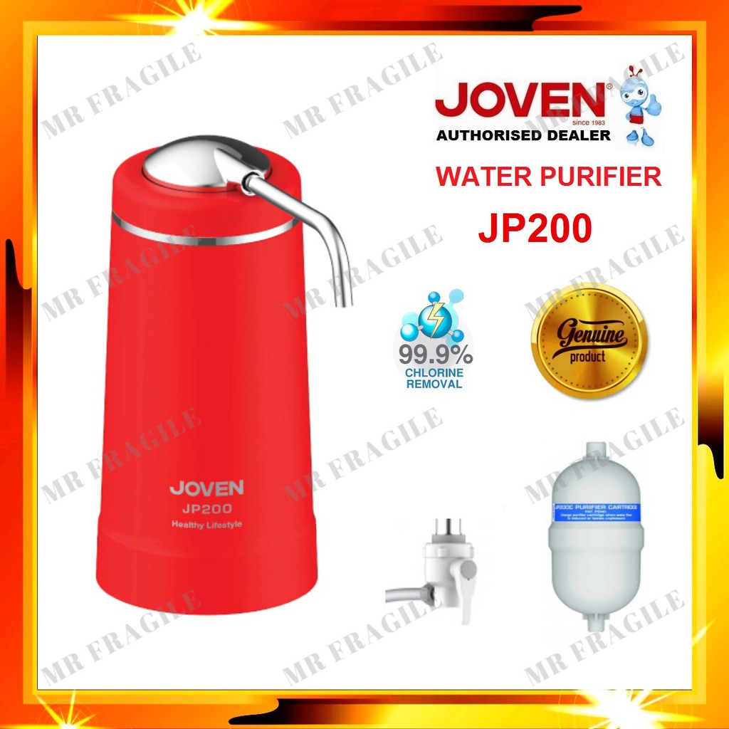 Joven JP200 Water Purifier / Water Filter (Red) / PENAPIS AIR
