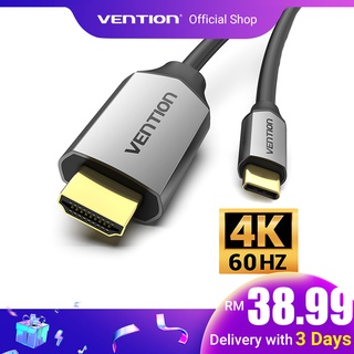Vention Type C to HDMI 2.0 Cable Metal UHD 4K 60Hz Type C USB C to HDMI Cable HDMI Converter