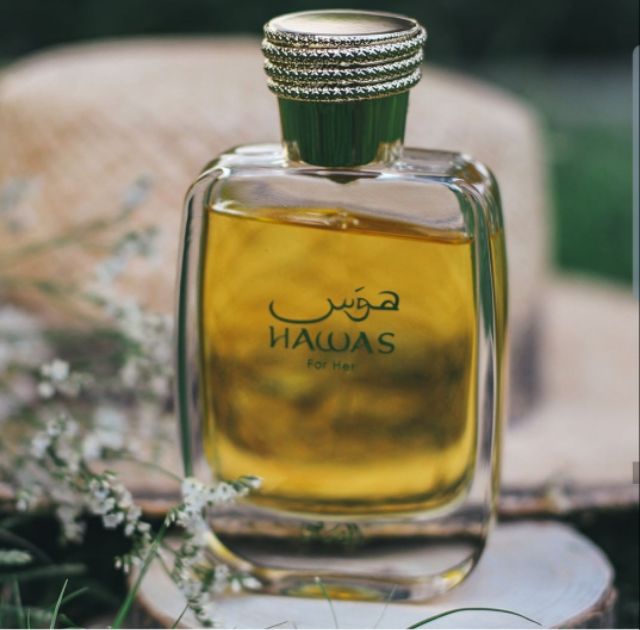 hawas for her perfume
