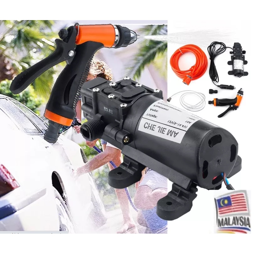 Car Wash 12V Car Washer Spray Gun Pump Cleaner Portable Washing Machine