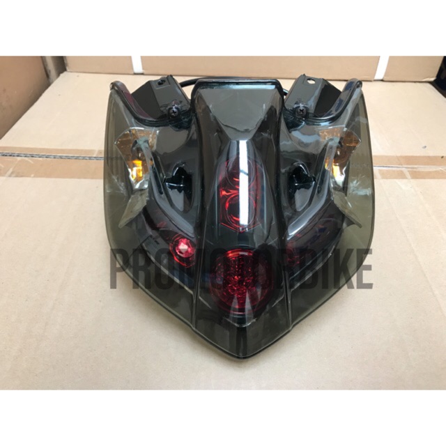 Yamaha Lagenda 115 Srl115 Lagenda115zr Carburettor Verison Tail Lamp Set Clear Tinted Shopee Malaysia