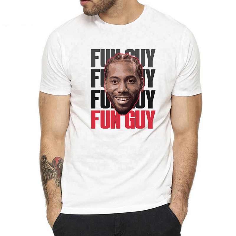 kawhi leonard fun guy t shirt