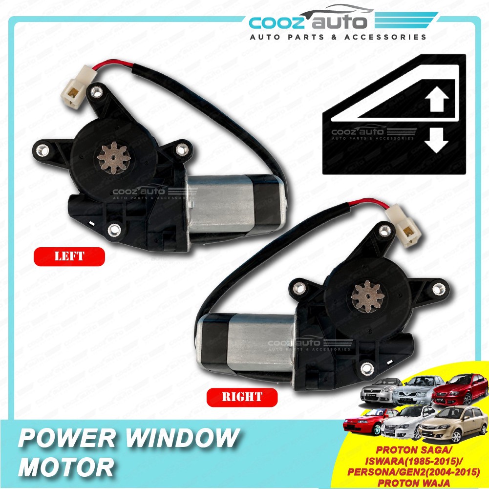 Proton Saga Gen2 Persona Waja Power Window Motor Door Side Front Rear Left RightJ/X Shopee