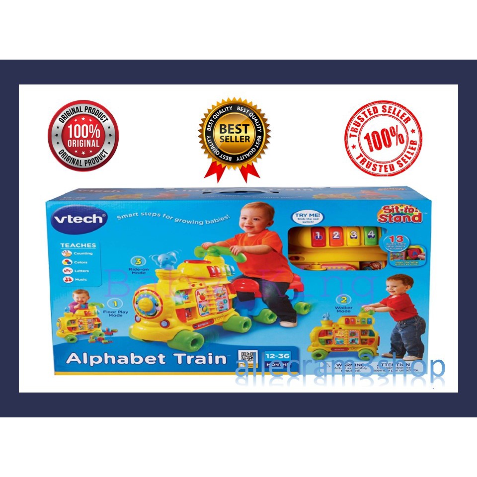 push and ride alphabet train