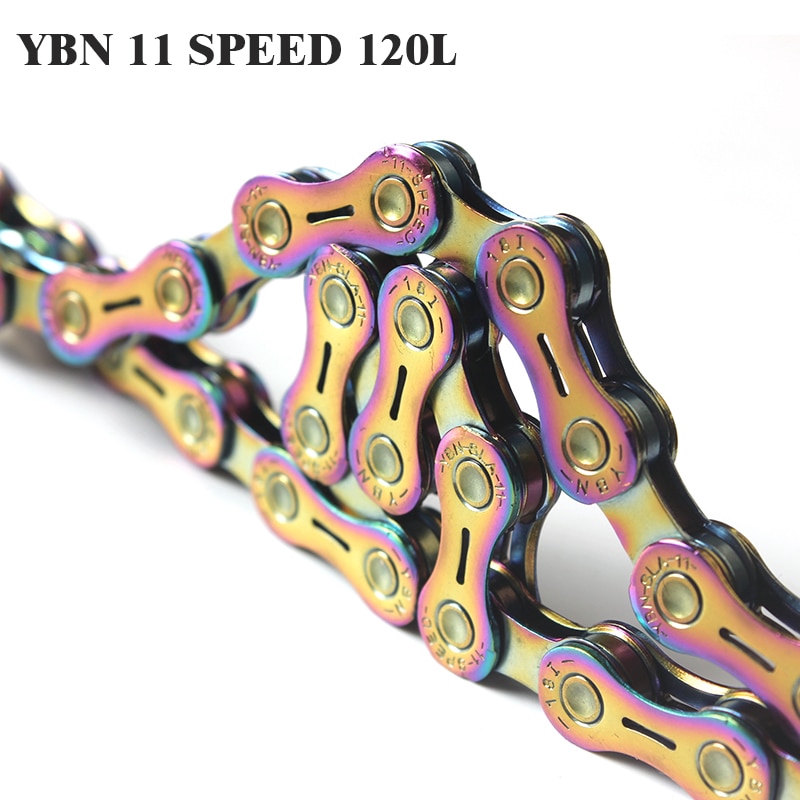 rainbow bike chain