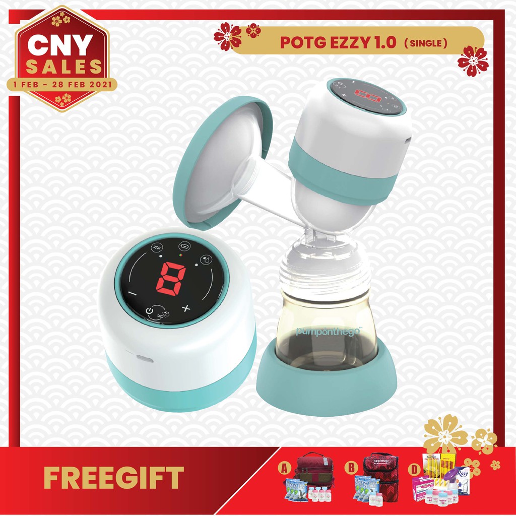 Pumponthego Ezzy Wireless Breast Pump Shopee Malaysia