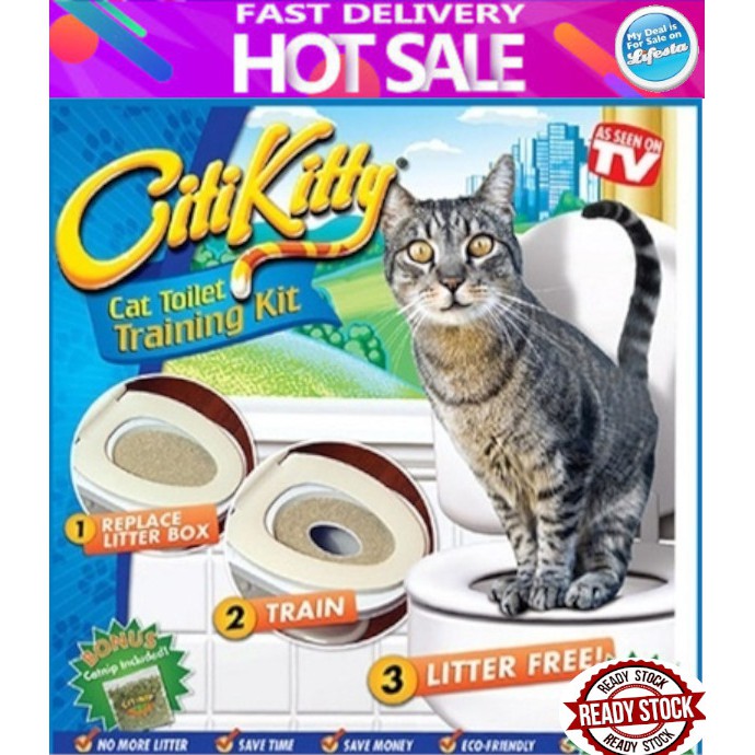 cat toilet training kit